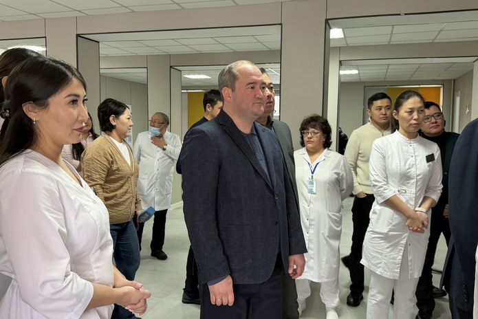 В поликлинике №1 Усть-Каменогорска проведен капитальный ремонт